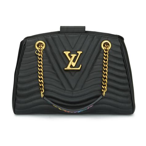 louis vuitton wave chain tote|louis vuitton small chain bag.